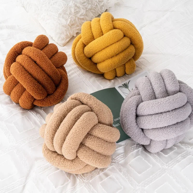 Knot Plush Cushion