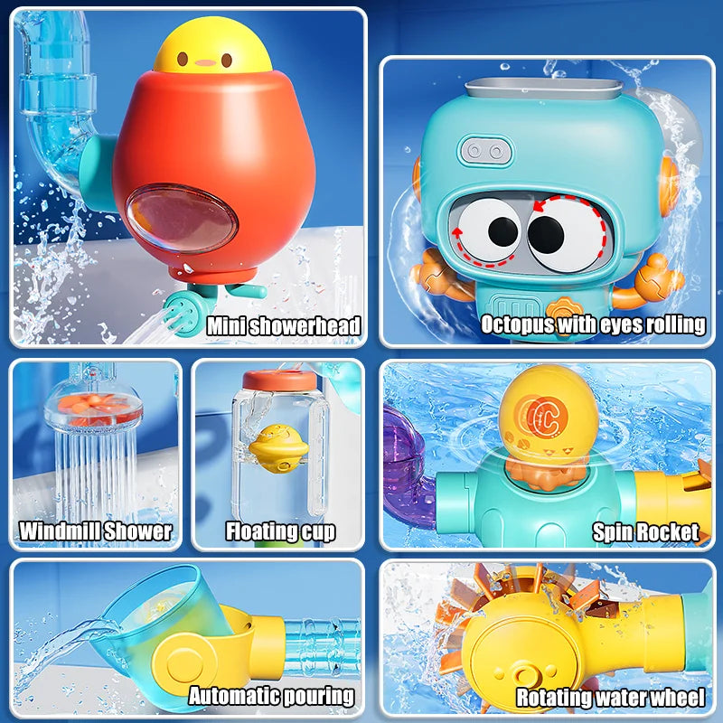 Baby Bath Toys Set
