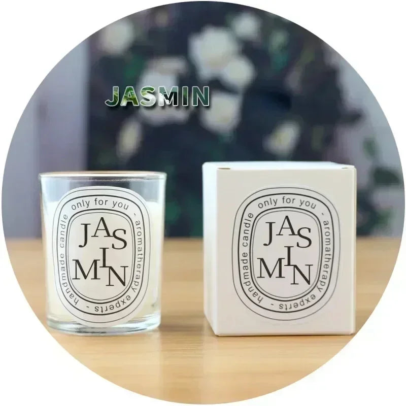 Romantic Transparent Scented Candle in Jar