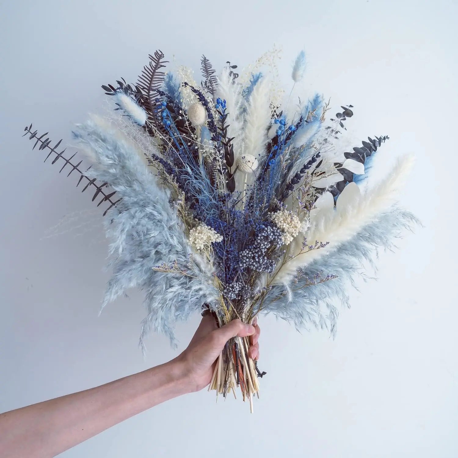 Fluffy Dried Pampas Bohemian Bouquet