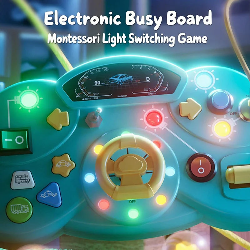 Steering Wheel Busy Board