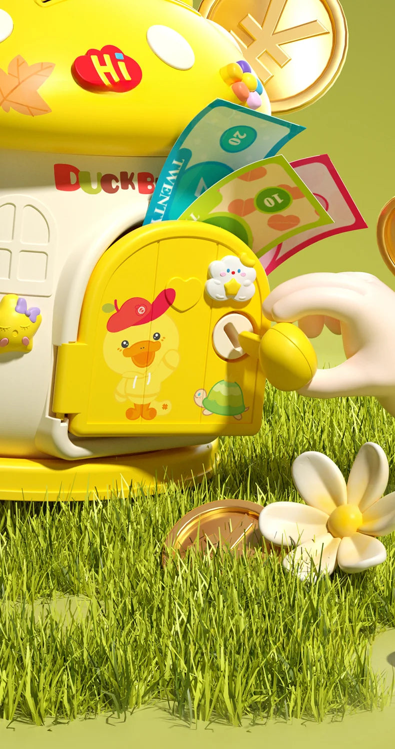 Cartoon Mushroom Piggy Bank