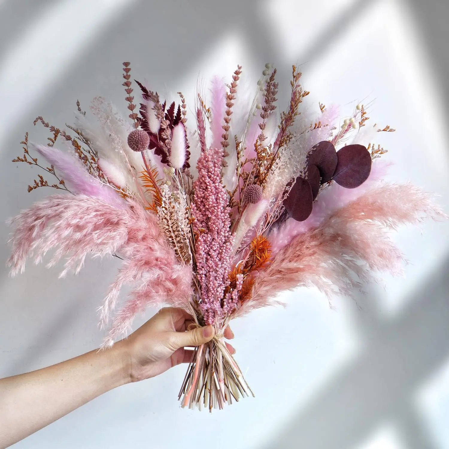 Fluffy Dried Pampas Bohemian Bouquet