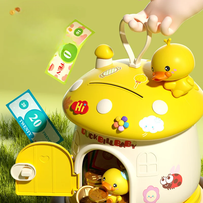 Cartoon Mushroom Piggy Bank