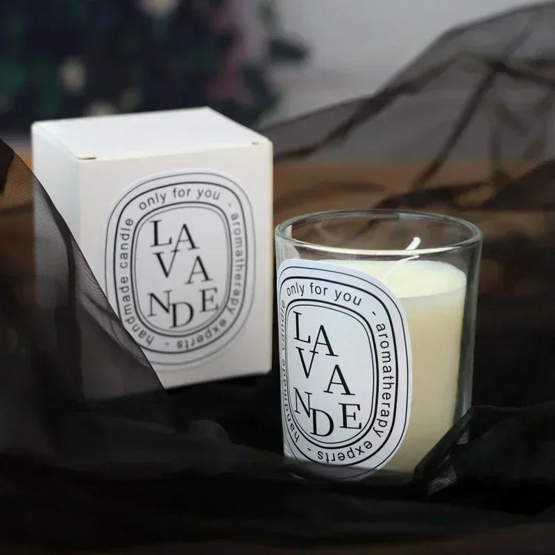 Romantic Transparent Scented Candle in Jar