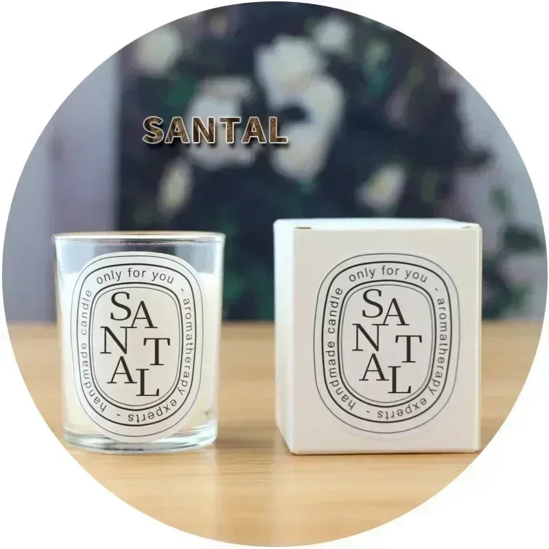 Romantic Transparent Scented Candle in Jar
