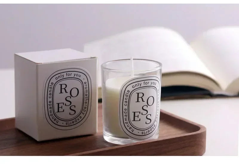 Romantic Transparent Scented Candle in Jar