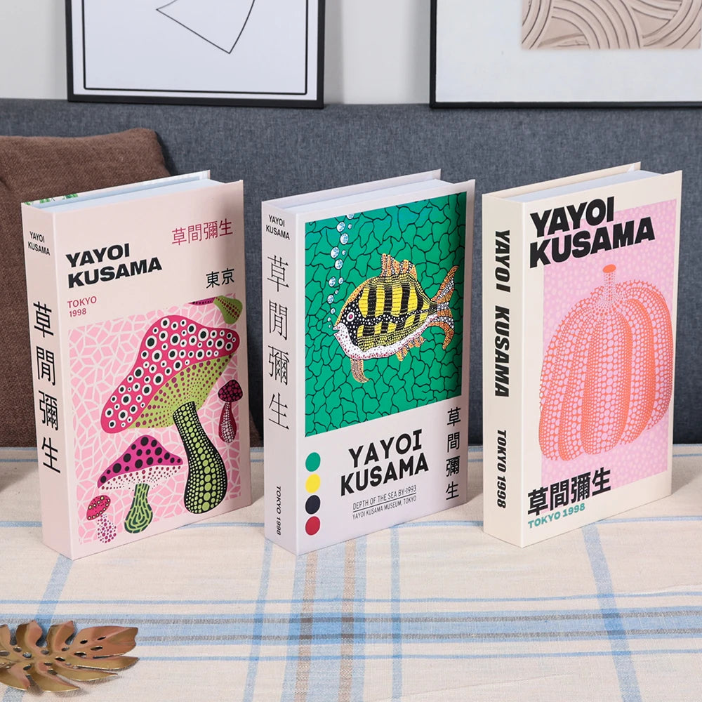 3 PCS Fashion Fake Books