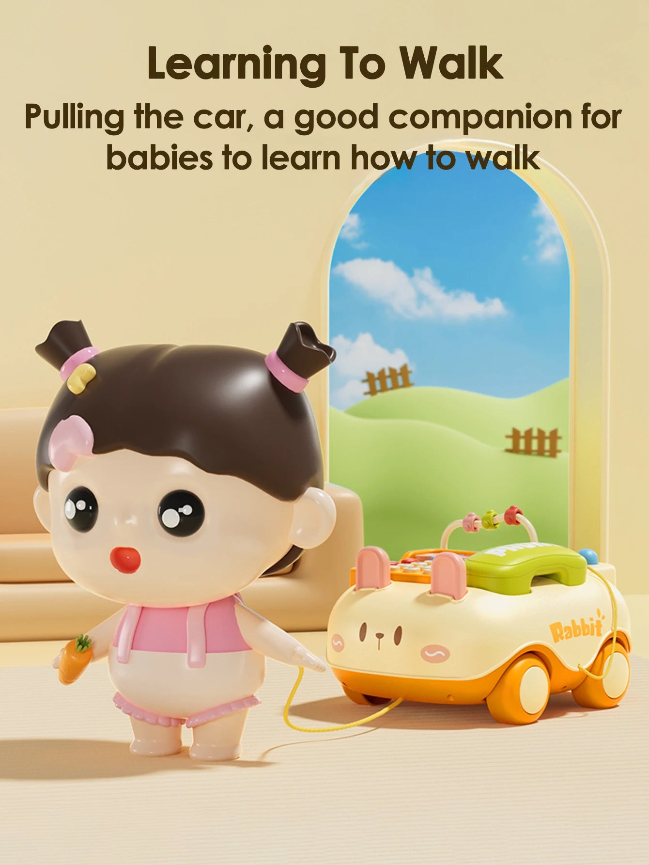 Baby Telephone Toy Car