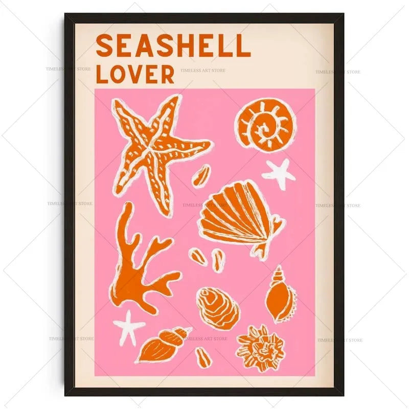 Tropical Preppy Poster