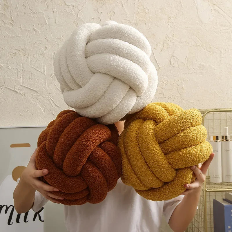 Knot Plush Cushion