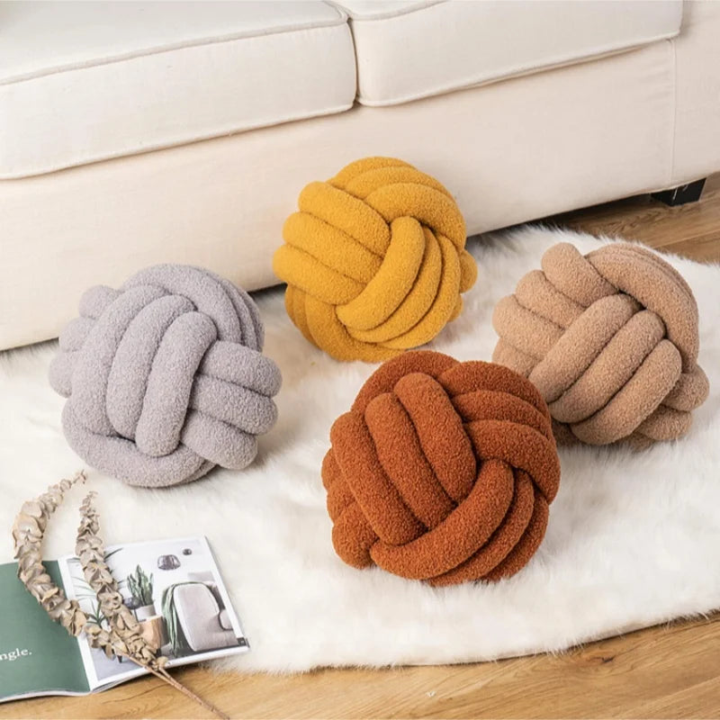 Knot Plush Cushion