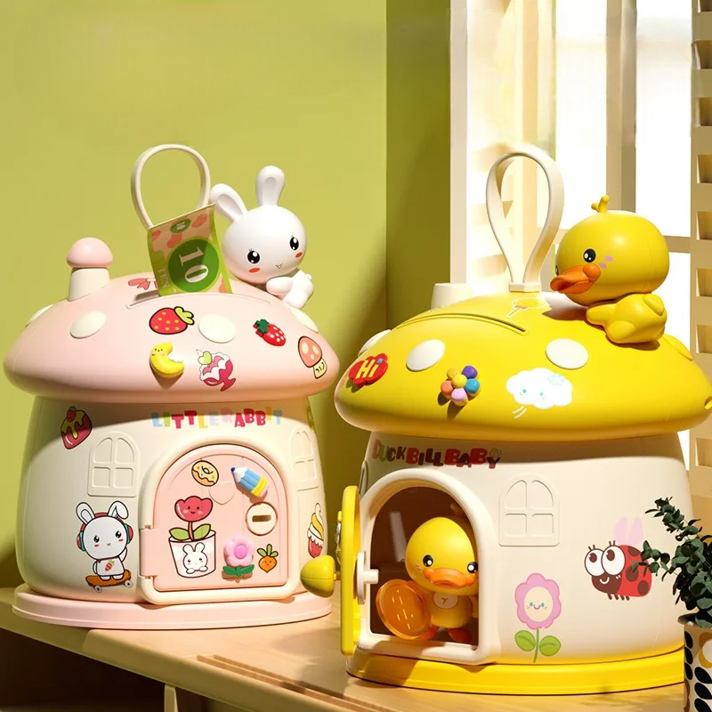 Cartoon Mushroom Piggy Bank