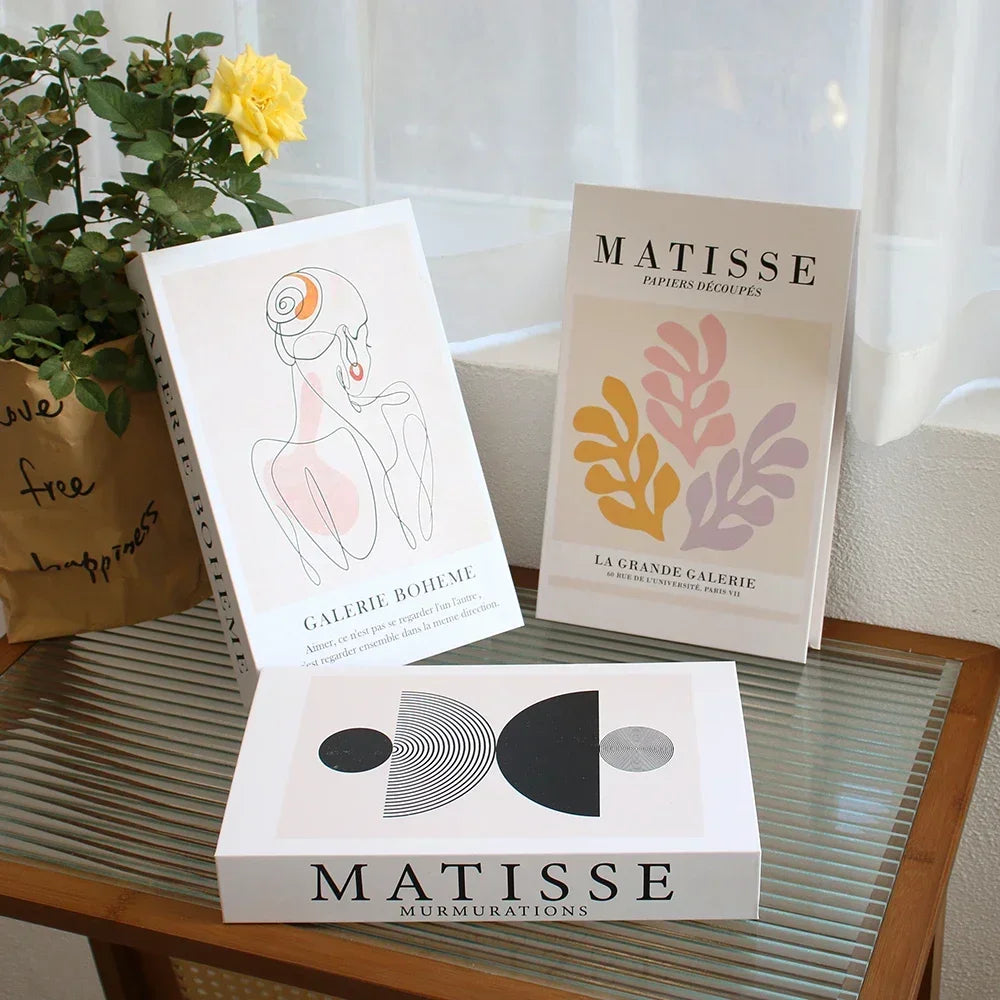 3 PCS Fashion Fake Books