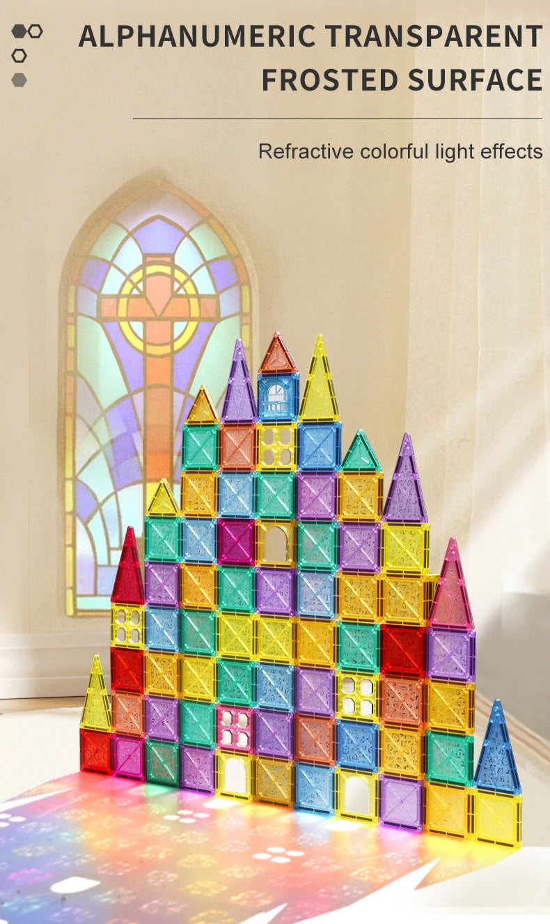 Magnetic Tiles Building Blocks