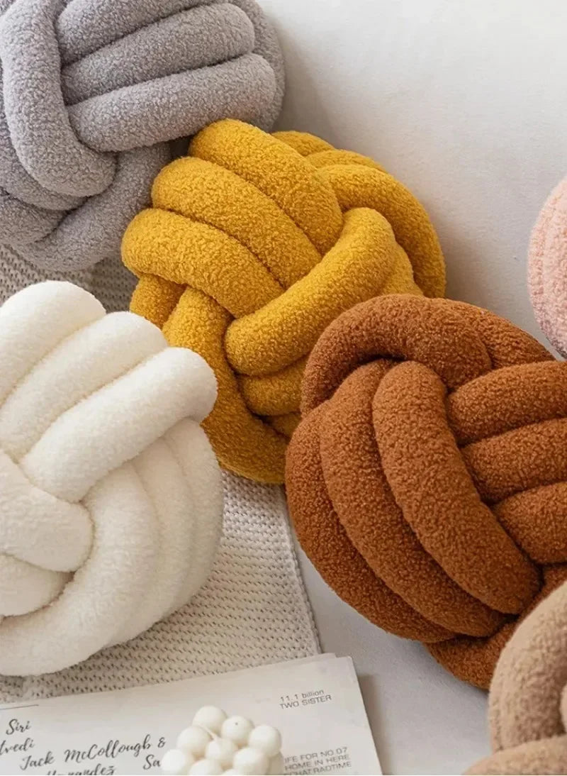 Knot Plush Cushion