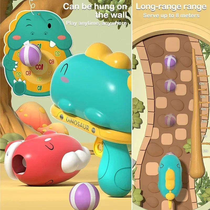 Kids Dinosaur Sticky Ball Gun