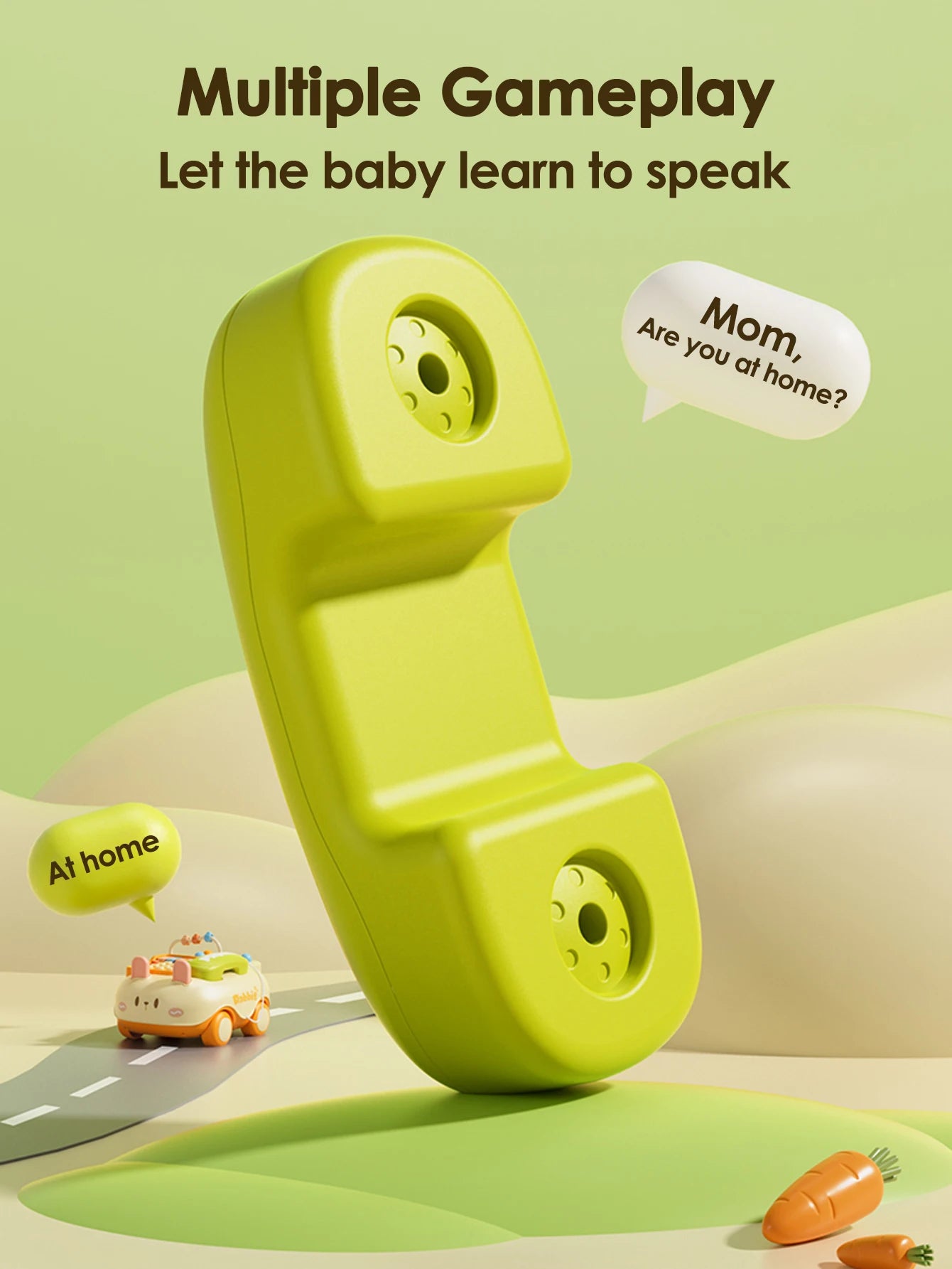 Baby Telephone Toy Car