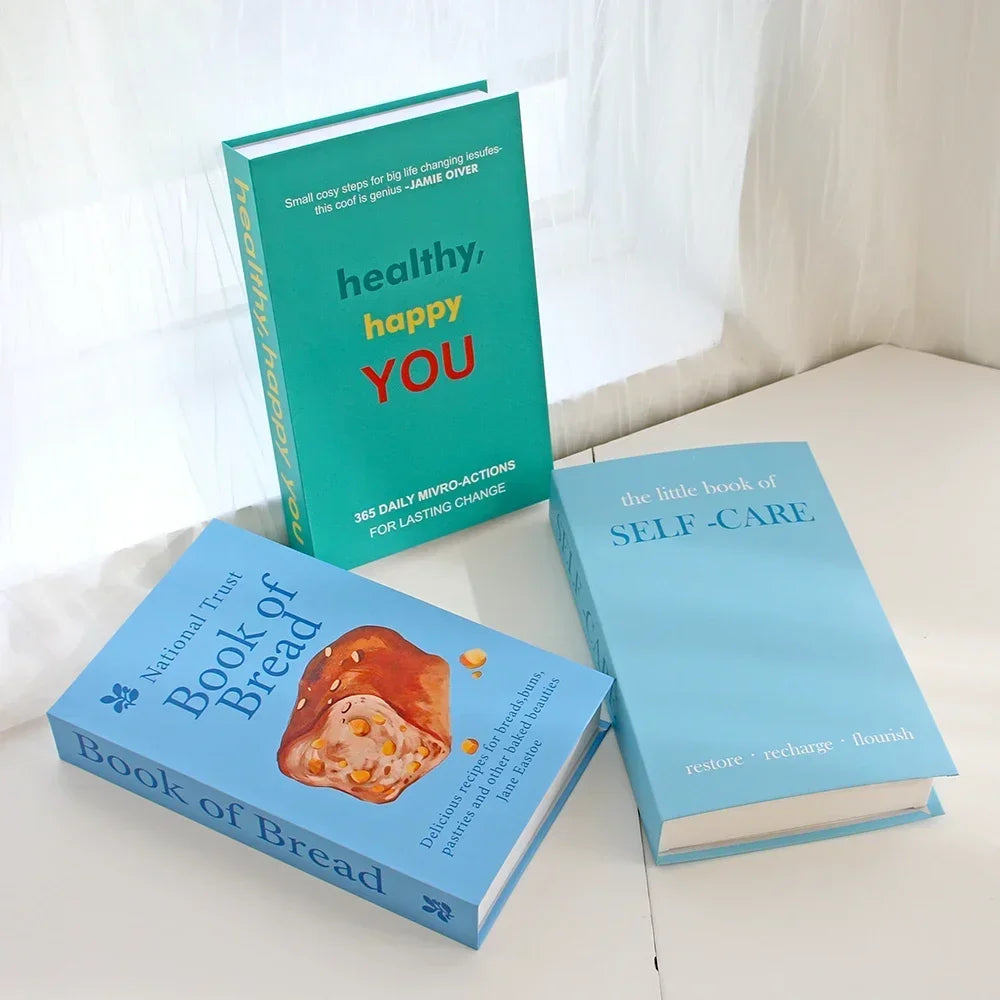 3 PCS Fashion Fake Books