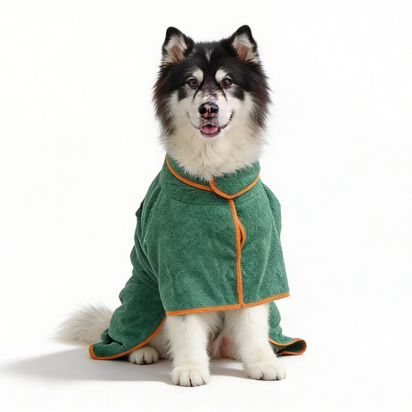 Microfibre Dog Drying Robe - Versi Store
